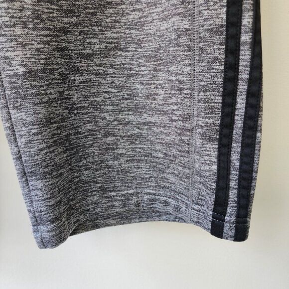 Adidas Track Pants | Men's Med | Gray Climawarm 3 Stripes Athletic Straight - Picture 6 of 8